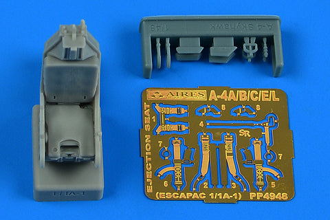 アイリス 4948 1/48 A-4A/B/C/E/L シーホーク イジェクションシート (エスカパック 1/1A-1 type)