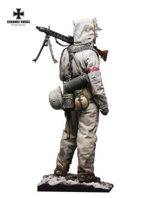 アンドレアミニチュアズ EK16-F008 1/16 MG42機関銃手 親衛隊二等兵 1944年