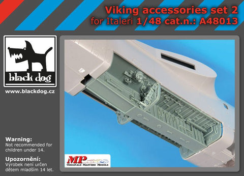 ブラックドッグ A48013 1/48 バイキング用アクセサリーセット No.2(イタレリ用)