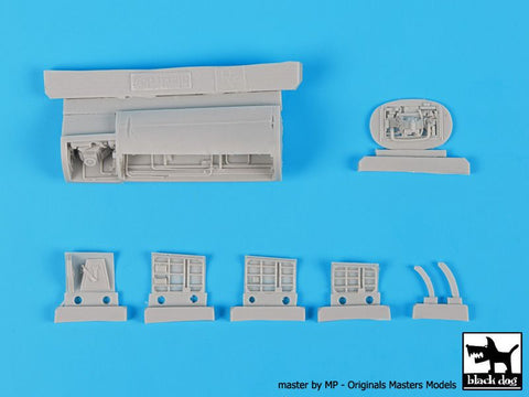 ブラックドッグ A48025 1/48 グラマン OV-10 モホーク フロント・電子機器 (ローデン用)