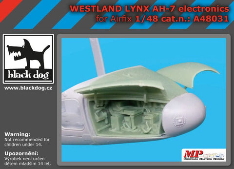 ブラックドッグ A48031 1/48 ウエストランド・リンクス AH-7 電子機器(エアフィックス用)