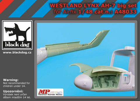 ブラックドッグ A48033 1/48 ウエストランド リンクス AH-7 ビッグセット (エアフィックス用)
