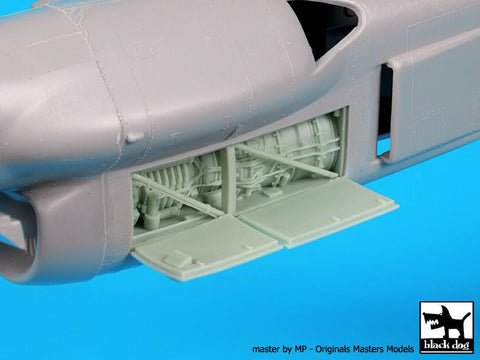 ブラックドッグ A48035 1/48 V-22 エンジン (イタレリ用)