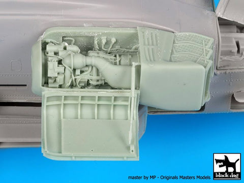ブラックドッグ A48042 1/48 AH-64 D エンジン(イタレリ用)