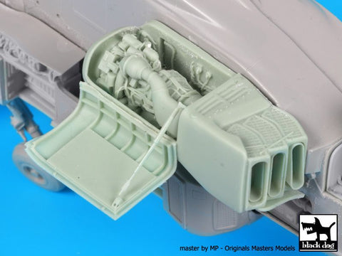 ブラックドッグ A48042 1/48 AH-64 D エンジン(イタレリ用)