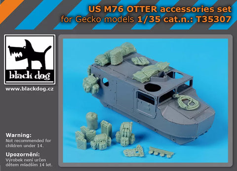 ブラックドッグ T35307 1/35 アメリカ M 76 オッター アクセサリーセット (ゲッコー・モデル用)