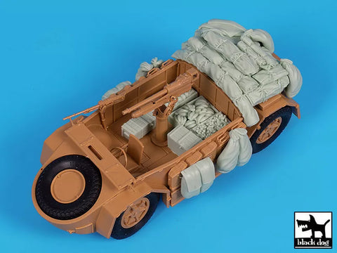 ブラックドッグ T35323 1/35 AS 42 サハリアノ アクセサリーセット(イタレリ用)