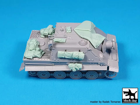 ブラックドッグ T72193 1/72 シュトルムタイガー アクセサリーセット(トランぺッター用)