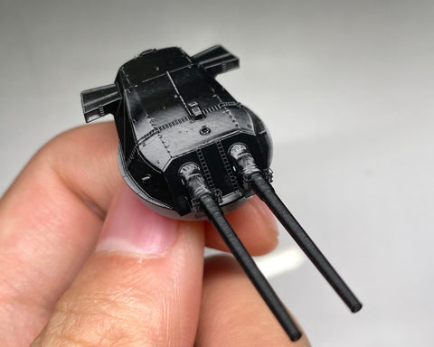 バンカースタジオ IJN70031 1/700 WWII日本海軍 51cm連装砲塔 一番砲塔(超大和型)