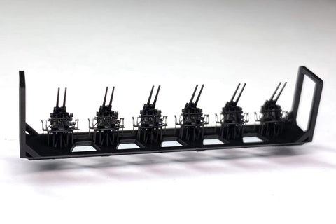 バンカースタジオ IJN70050 1/700 WWII日本海軍 45口径十年式12cm連装高角砲