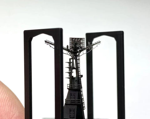 バンカースタジオ IJN70133 1/700 WWII日本海軍 重巡洋艦 高雄 前檣(主マスト) 1944年(フジミ/アオシマ用)
