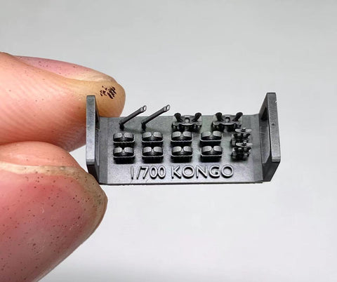 バンカースタジオ IJN70183 1/700 WWII日本海軍 戦艦 金剛 主錨&副錨,フェアリーダーセット