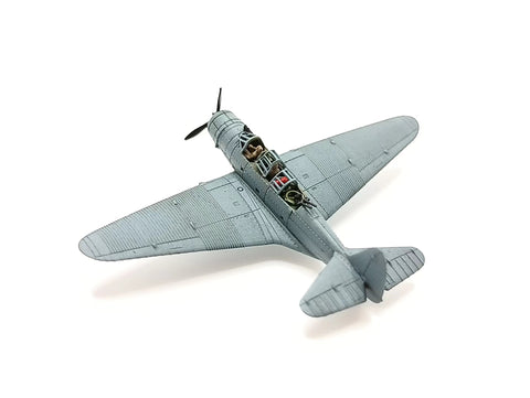 バンカースタジオ WS35203 1/350 WWII アメリカ海軍 TBD-1 デバステーター 艦上雷撃機(3機入り)