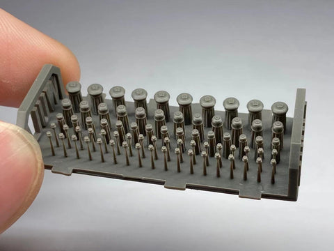 バンカースタジオ WS35403 1/350 現用 ロシア海軍 甲板ベンチレーターセット C(4種 計73個入り)