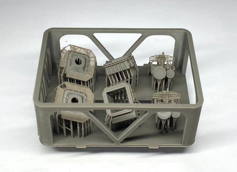 バンカースタジオ WS35426 1/350 現用 ロシア海軍 「ポップグループ」火器管制レーダー