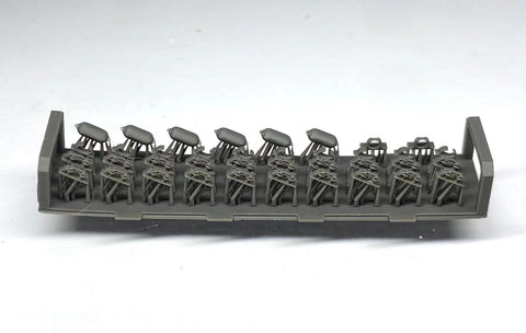 バンカースタジオ WS35432 1/350 現用 ロシア海軍 フェアリーダー&ボラード セットA