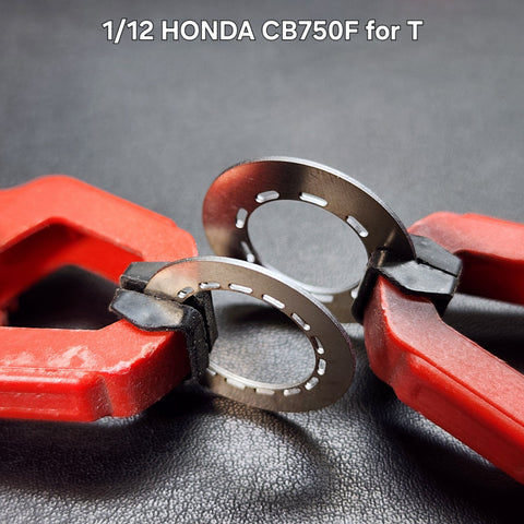 カレドモデル D033 1/12 ホンダ CB750F用 メタル製ディスクブレーキ (タミヤ用)