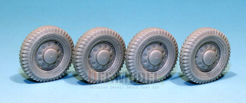 DEFモデル DW30011 1/35 イギリス ディンゴ ホイールセット (ミニアート1/35スケール用)