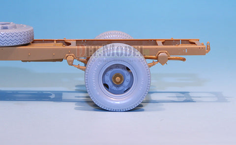 DEFモデル DW30019 1/35 ドイツ ビュッシング・ナーク L4500S 自重変形タイヤセット (AFVクラブ1/35スケール用)