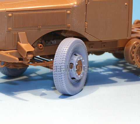 DEFモデル DW30020 1/35 連合国 L4500 R マウルティア ホイール(DUNLxP) セット (ズベズダ1/35スケール用)