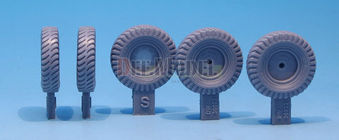 DEFモデル DW30023 1/35 15 CWT トラックホイールセット (イタレリ1/35スケール用)