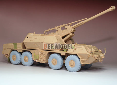 DEFモデル DW35006 1/35 CZ DANA ShKH Vz.77 MP914 自重変形タイヤセット (ホビーボス1/35スケール用)