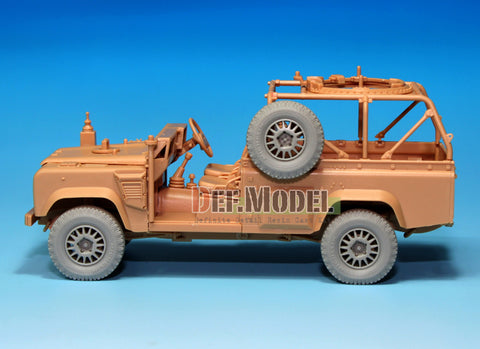 DEFモデル DW35008 1/35 LRD XD Wolf 'W.M.I.K' Mich.235 自重変形ホイールセット (ホビーボス1/35スケール用)