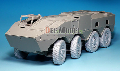 DEFモデル DW35016 1/35 陸上自衛隊 96型 WAPC 自重変形ホイールセット (トランぺッター1/35スケール用)