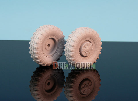 DEFモデル DW35018 1/35 BTR-60 APC 自重変形ホイールセット (トランぺッター1/35スケール用)