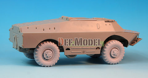 DEFモデル DW35019 1/35 現用 ソビエト/ロシア BRDM-2/3 偵察戦闘車 自重変形タイヤセット(ドラゴン用)(2種各2個入り,マスキングシール付き)