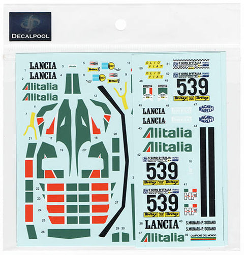 デカールプール DP193 1/24 ランチア ストラトス ターボ アリタリア Gr.5 Giro D' Italia '77
