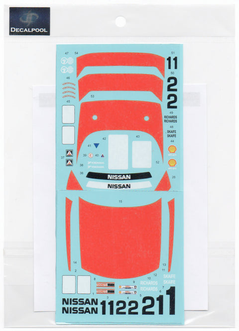 デカールプール DP254 1/24 日産 スカイライン GT R32 #1 ATCC 優勝 1991