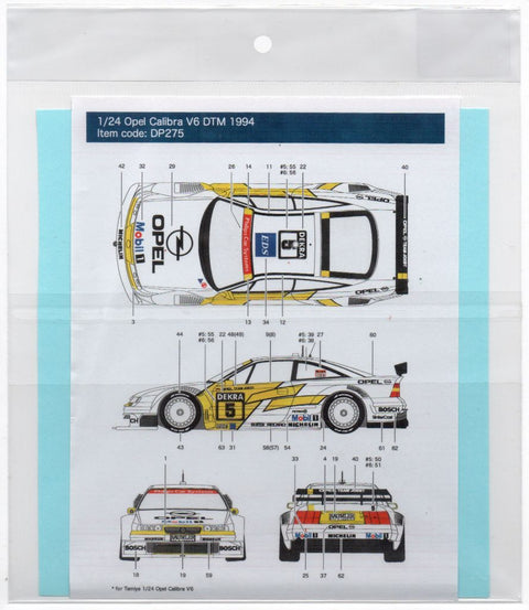 デカールプール DP275 1/24 オペル カリブラ V6 DTM 1994 (タミヤ用)