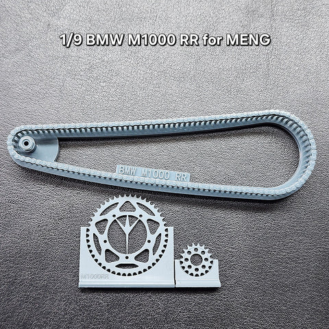 カレドモデル DL004 1/9 BMW M1000RR用チェーンセット (モンモデル用)