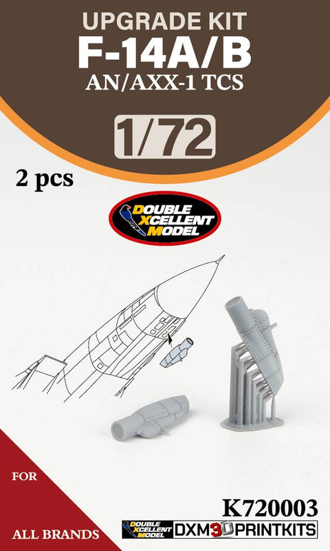 DXM K720003 1/72 F-14A/B AN/AXX-1 TCS(2pcs)