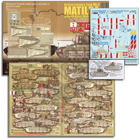エシュロン ALT352011 1/35 北アフリカ戦、マルタ&クレタでのマチルダ