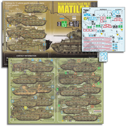 エシュロン ALT352019 1/35 オーストラリア軍のマチルダ (Part1)