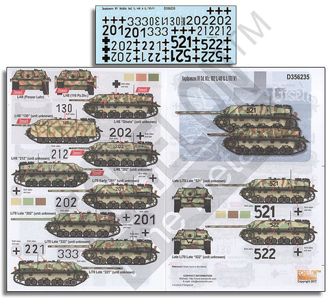 エシュロン D356235 1/35 IV号駆逐戦車 Sd.kfz.162 L/48 & L/70(V)