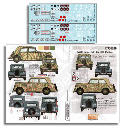 エシュロン D356246 1/35 WWIIドイツ 戦争初期のドイツ軍用車両