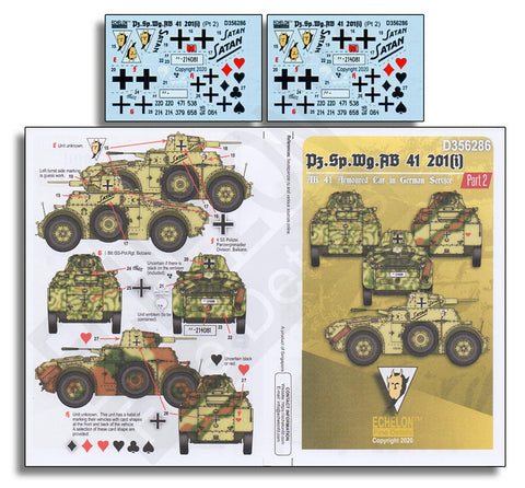 エシュロン D356286 1/35 ドイツPz.Sp.Wg.AB41 201(i) Part2