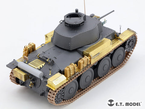 E.T.モデル E35-312 1/35 WWII ドイツ 38(t) E/F型 軽戦車(タミヤ35369用) エッチングパーツ