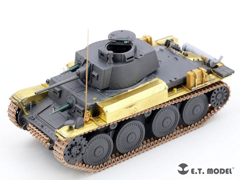 E.T.モデル E35-312 1/35 WWII ドイツ 38(t) E/F型 軽戦車(タミヤ35369用) エッチングパーツ