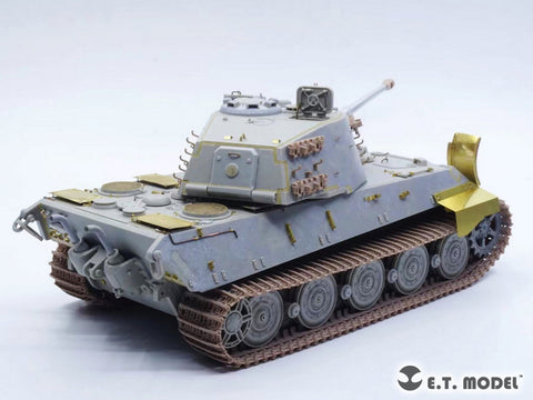 E.T.モデル E35-317 1/35 WWII ドイツ キングタイガー(ヘンシェル 1945年2月生産車)(ホビーボス用) エッチングパーツ