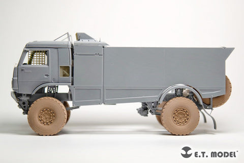 E.T.モデル E35-318 1/35 KAMAZ-43509”カマズ・マスター”トラック(ズベズダ3657用) エッチングパーツ