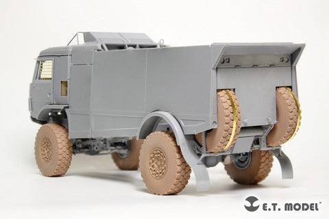 E.T.モデル E35-318 1/35 KAMAZ-43509”カマズ・マスター”トラック(ズベズダ3657用) エッチングパーツ