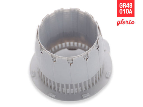 E.T.モデル GR48010A 1/48 アメリカ F-14B/Dトムキャット F110-GE-400用排気ノズル/アフターバーナー 開(タミヤ/グレートウォールホビー用)