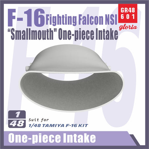 ETモデル GR48601 1/48 F-16 ファイティングファルコン NSI "スモールマウス" ワンピースインテーク(タミヤ用)