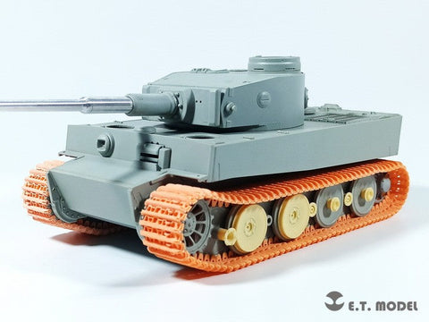 E.T.モデル P35-005 1/35 WWII ドイツ タイガーI 可動履帯 極初期ミラータイプ