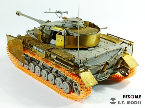 ETモデル P35-013 1/35 WWII ドイツ III号IV号戦車(タイプ6)ウィンターケッテン履帯(3Dプリント)