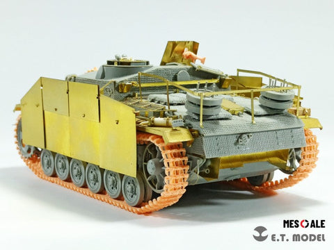 ETモデル P35-014 1/35 WWII ドイツ III号IV号戦車 後期型(タイプ6A)ワークブル履帯(3Dプリント)